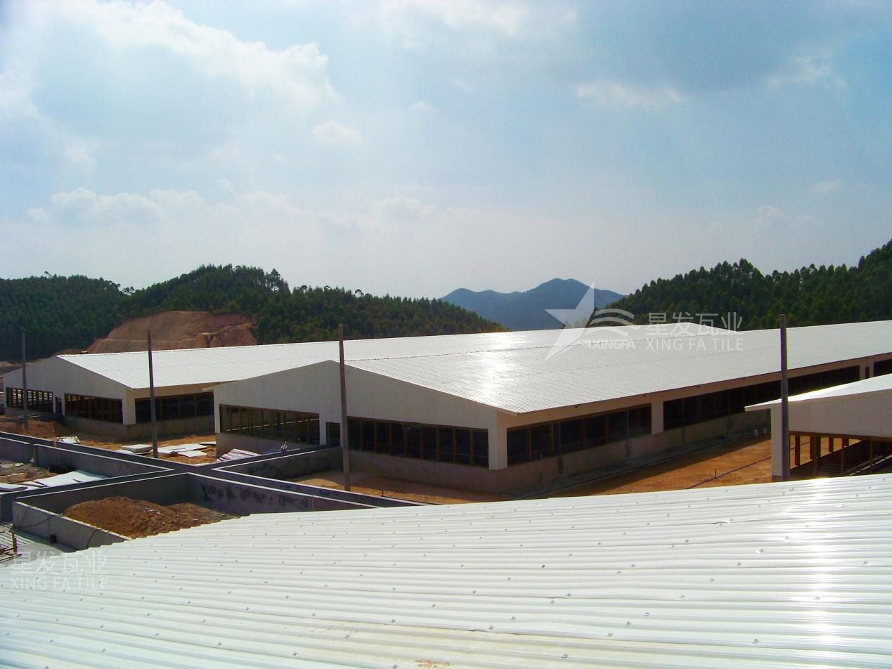 合成樹脂瓦施工安裝用什么材料搭建架子，鋼結(jié)構(gòu)搭建樹脂瓦